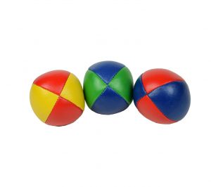 Basic set van 3 jongleerballen | 100 gram | 62 mm