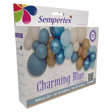 Sempertex - DIY Ballonenkrans Kit - Charming Blue