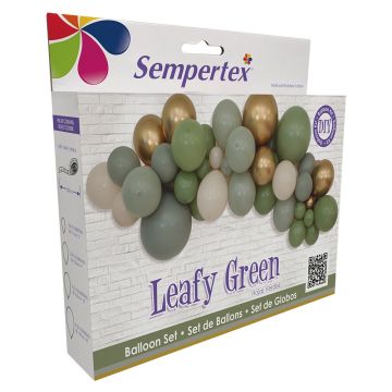 Sempertex - DIY Ballonenkrans Kit - Leafy Green
