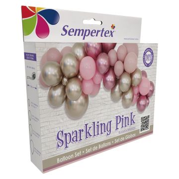 Sempertex - DIY Ballonenkrans Kit - Sparkling Pink