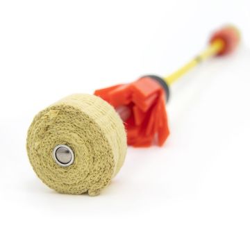 Vuur Flowerstick met handstokken