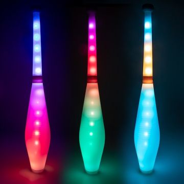 CX Multi LED Jongleerkegel met afstandsbediening