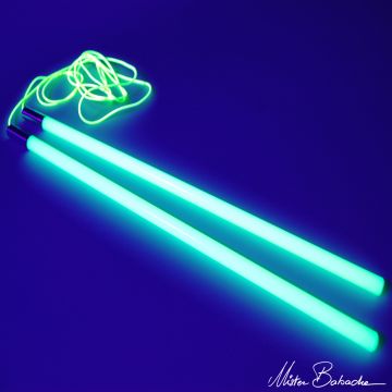 Mr. Babache diabolostokken Glow in the dark 