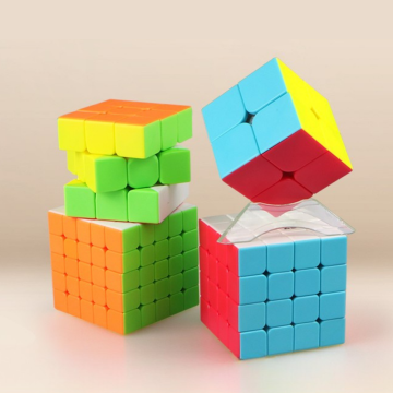 QiYi Cadeauverpakking - 2×2, 3×3, 4×4 en 5×5