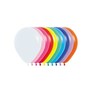 Sempertex - Ronde ballon 5 inch - Fashion mix - 50 stuks