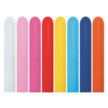 Sempertex - Fashion mix 360 - Modelleerballonnen - 50 stuks